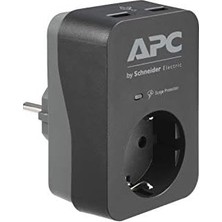 Uray Home Apc Surgearrest 1 Çıkış 2 USB Portu Siyah 230 V - PME1WU2B-GR