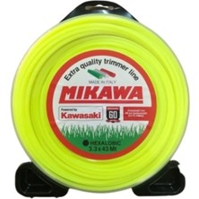 Kawasaki Misina 3.3mm 43METRE Sarı 6 Köşe Misina Yeşil