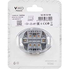 Uray Home Bronz Mekanizma+Düğme Kapak Üçlü Anahtar