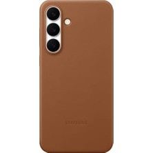 Uray Home Galaxy S25 Fe Deri Kılıf, Taba