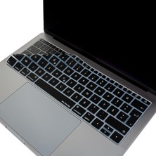Uray Home Klavye Koruyucu Kılıf F-Türkçe Eskı Daktılo Duzenı Uk-Ters L- Enter Tipi Pro 13INÇ A1708,  A1534 12INÇ Uyumlu, Ultra Ince Hafif Yıkanabilir Klavye Filmi Siyah