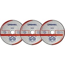 Uray Home DSM20 Kompakt Testere ile Uyumlu Metal ve Plastik Kesme Diski (DSM510) 3'lü