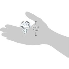 Uray Home Vox Kilit 014973265670 25,4 cm x 3/8 Inç Düz Hex Çamaşır Makinesi Metal Vida, 100