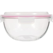 Uray Home Glasslock Yuvarlak Cam Saklama Kabı 2000 ml