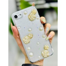 Uray Home 7-8 - Se 2020 - Se 2022 ile Uyumlu Inci Gül Oyuncak Tasarımlı Silikon Kılıf