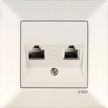 Emdeco Meridian Krem Data ve Nümeris Cat6 ve Cat3