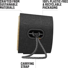 Uray Home Get Together 2 Mini Taşınabilir Bluetooth Hoparlör. Sürdürülebilir Malzemelerden Yapılmış Kablosuz Seyahat Hoparlörü, 15 Saat Çalma Süresi, Mikrofon, 20 W Dış Mekan Hoparlörü