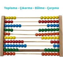 Uray Home Oyuncak Ahşap Abaküs