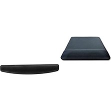 Uray Home Klavye Pad+ Mause Bilek Destekli Ergonomik Klavye Mouse Pad Set Dayanıklı Kolay Yazma, Agrı Kesici Nefes Alabilir Sünger (440X70X20MM / 230X190X22MM)
