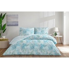 Emdeco Arwen Standart Pamuk Nevresim Takımı, Mavi, Çift Kişilik