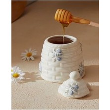 Uray Home Rusty Bal Kavanozu, Mavi/beyaz