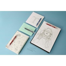 Uray Home Tıkky Retro Versatıl Mekanizmalı Kalem Metalik Mavi 0.7 mm