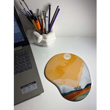 Uray Home Illustrasyon Çizim Bilek Destekli Mouse Pad (2133)