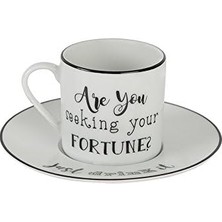 Uray Home Be Happy Kahve Fincan Takımı 4 Parça