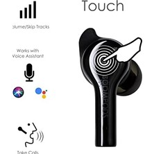 Uray Home Boompods Bassline Go Kablosuz Bluetooth Kulaklık, Kablosuz Kulaklık ve Şarj Kutusu, 23 Saate Kadar Çalma Süresi, Enc Gürültü Önleyici Mikrofonlu Tws Kulak Içi Kulaklık, Ipx4 Koruma Ear Buds