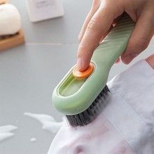 Uray Home Deterjan Hazneli Süet Bot Nubuk Ayakkabı Temizleme Fırçası Mutfak Banyo Fırçası Çok Amaçlı