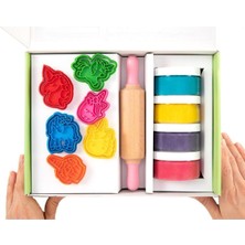Uray Home Doğal Oyun Hamurları Premıum Kutu Set -