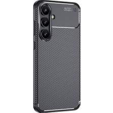 Uray Home Galaxy ile Uyumlu S24 Fe Kılıf Negro Silikon Kapak Siyah