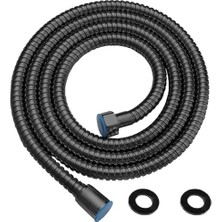 Emdeco 5f Huge Duş Başlığı Seti, Yüksek Basınçlı, Kireç Önleyici Nozlle Sistemi/su Tasarruflu Uzun Banyo Duş Hortumu (Asorti Üründür, Renk ve Şekil Değişkenlik Gösterebilir)