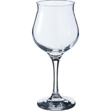 Uray Home Vavy Kırmızı Şarap Kadehi, Sade, 370 Ml, 6 Parça