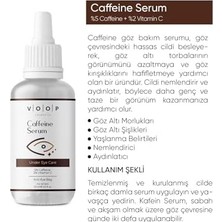 Uray Home Kafein Göz Altı Morlukları Karşıtı 5% Caffeine + 2% Vitamin C 30 ml Serum