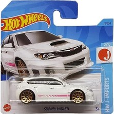 Uray Home - Subaru Wrx Sti - Hw J- 2/10 - HKK62 - Kısa Kart - Beyaz - Mattel 2023