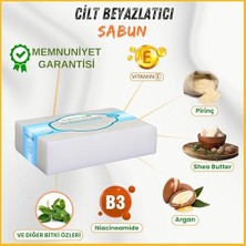 Uray Home Doğal Cilt Beyazlatıcı Sabun 140 gr x 3 Adet Tüm Cilt Tipleri Için B ve E Vitaminli