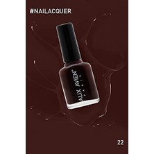 Uray Home Bordo Oje 22 - Yüksek Pigmentli Uzun Süreli Kalıcılık Hızlı Kuruma - Nail Lacquer 22