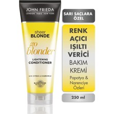 Uray Home John Frieda Sarı Saçlara Özel Güneş Işıltısı Veren Bakım Kremi 1 Paket (1 x 250 Ml)