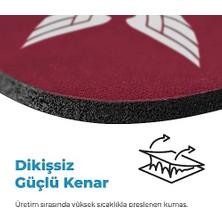 Uray Home Gaming Oyuncu Gamer Mouse Pad 27X23, Kaymaz Taban Orta Boy Medium Ofis Tipi Mouse Pad, Fare Altlığı Bordo