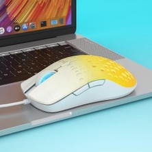 Uray Home Aula S11 Pro 3600DPI Rgb Optik Gaming Mouse Sarı