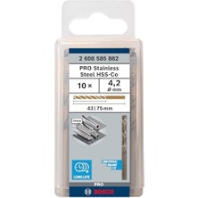 Emdeco Hss-Co Metal Matkap Ucu 4,2 * 75 mm 10LU Paket