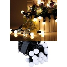 Uray Home Sna Top LED Işık 5 Metre Boncuk LED Sabit Yanan Dekoratif LED Işık Gün Işığı