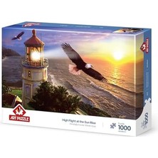 Uray Home Gündoğumunda Yüksek Uçuş 1000 Parça Puzzle