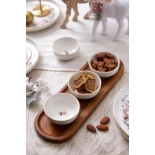 Uray Home Porselen Joy 4 Parça 8 Santimetre Kase Seti