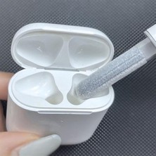 Uray Home Pro Temizleyici Kit Süngerli 3'ü 1 Arada Temizleyici Kalem, Kablosuz Kulaklıklar Temiz Kalem, Toz Giderme Kulaklıkları Cep Telefonu Için Çok Fonksiyonlu Kulaklık Temizleme Kiti