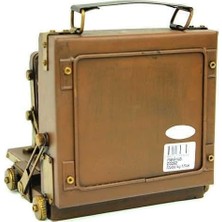 Emdeco Otantik Çarşı Dekoratif Metal Fotoğraf Makinesi C0262