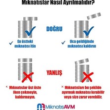 Emdeco Mıknatıs Ø5x5 mm - Yuvarlak Güçlü Mıknatıs 25 Adet