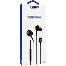 Uray Home Mikrofonlu Usb-C Kulak Içi Kablolu Kulaklık M-40