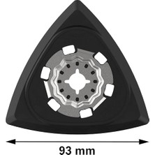 Uray Home 1x Pro Avz 93 G Zımpara Tabanı (Ø 93 Mm, Professional Aksesuar Çok Fonksiyonlu Makine)