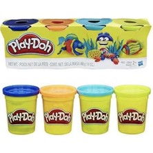 Uray Home Play-Doh 4'lü Çocuk Oyun Hamuru