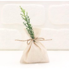 Emdeco Düz Krem Ham Bez Kese, 9X12 cm 10 Adet