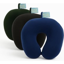 Uray Home Seyahat Boyun Yastığı – Büyük Boy, Ergonomik & Boyuna Geçmeli Destek Yastığı, Araç, Uçak ve Ofis Için Rahat U Yastık (Renk Stok Durumuna Göre Gönderilir)