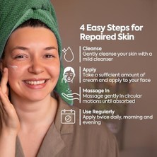 Uray Home Cilt Onarıcı Krem – Kadınlar Için Kırışıklık Karşıtı Yüz Nemlendirici – Cilt Sıkılaştırıcı & Gerginleştirici Krem – Seramid, Pantenol ve Centella Asiatica Içerikli, 40 ml