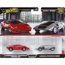 Uray Home Premium Car Culture 2'li Paket, 1:64 Ölçekli Araçlardan Oluşan, Benzersiz Çiftler, Riders Tekerlekler, Metal/metal Şasi, Koleksiyonculara Uygun Hediye, JBL02