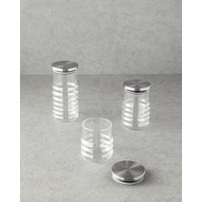 Emdeco Rivoli Borosilikat Kavanoz, 475 Ml, Şeffaf