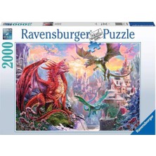 Uray Home 167173 Ejderhalar Yetişkin Puzzle, 2000 Parça