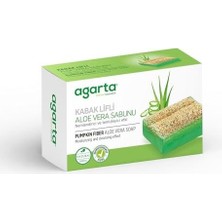 Uray Home Agarta Doğal Kabak Lifli El Yapımı Aloe Vera Sabunu 125G