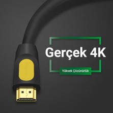 Uray Home 4K 60Hz 18GBPS Hdr Arc Hdcp Destekli HDMI 2.0 Kablo 5 Metre