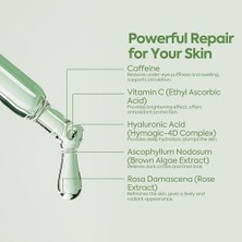 Uray Home Radiant Göz Çevresi Serumu – Kafein Göz Serumu – Hyaluronik Asit ve C Vitamini ile Göz Altı Morlukları, Şişlik ve Ince Çizgilere Karşı Etkili – Tüm Cilt Tipleri Için, 50 ml